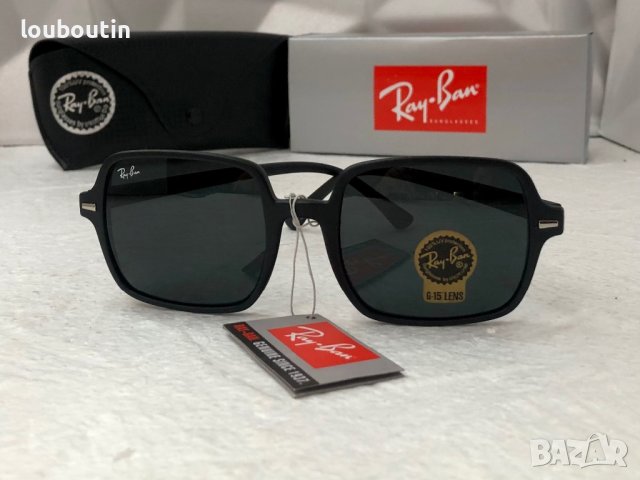 Ray-Ban RB1973 Skuare 2 Рей Бан дамски слънчеви очила черни, снимка 4 - Слънчеви и диоптрични очила - 41846433