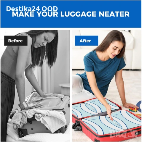 Комплект органайзери за куфар 9 части, пътни чанти за багаж, снимка 2 - Други - 53727017