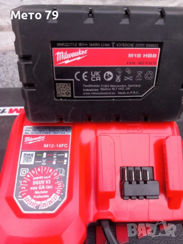 Milwaukee M18 FHM Перфоратор SDS-MAX , снимка 10 - Други инструменти - 52990085
