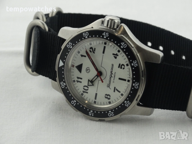  ВОСТОК КОМАНДИРСКИЕ АВТОМАТИЧЕН- FULL LUME ref: 18028А, снимка 6 - Мъжки - 52326965