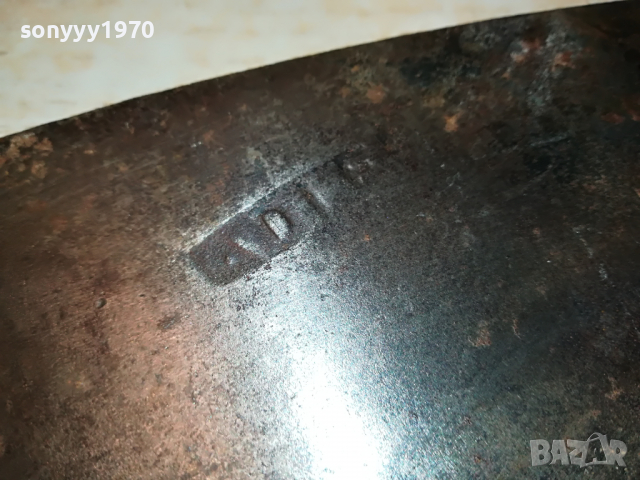 кукри-крив нож-38см-сатър с печат лого от германия 2303221010, снимка 2 - Антикварни и старинни предмети - 36202691