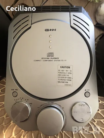  качествена компактна Hi-Fi система JVC CA-FSX1 , снимка 3 - Радиокасетофони, транзистори - 55807742