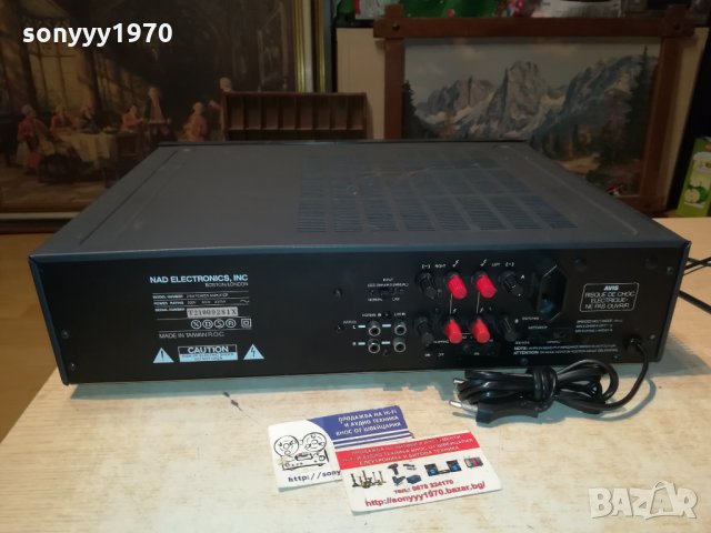 поръчан-NAD 2100 POWER AMPLIFIER-ВНОС SWISS 1011211945, снимка 13 - Ресийвъри, усилватели, смесителни пултове - 34763245