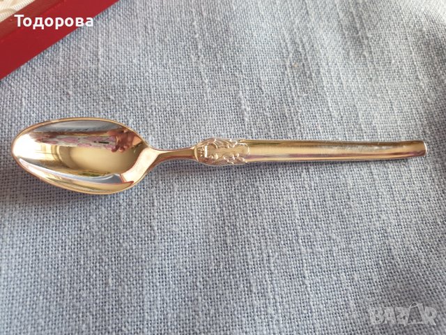 Комплект старинни посребрени лъжички за кафе, снимка 7 - Антикварни и старинни предмети - 41489887