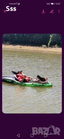 Надуваемо кану интех челинджер , снимка 6 - Водни спортове - 51156960