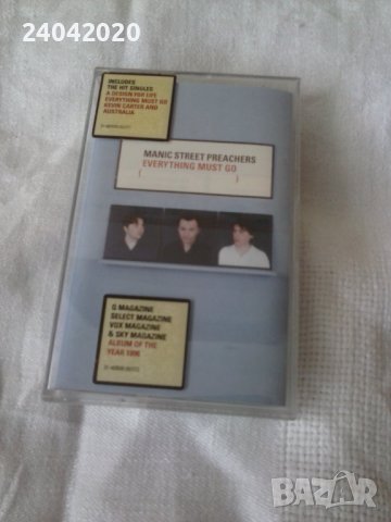 Manic Street Preachers – Everything Must Go оригинална касета