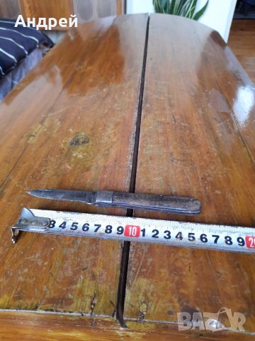 Стар джобен нож,ножче,ножка #19, снимка 5 - Други ценни предмети - 41482009