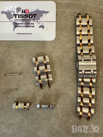 Мъжки часовник Tissot T-Classic Couturier Chronograph Dual Tone, снимка 9 - Мъжки - 51309794