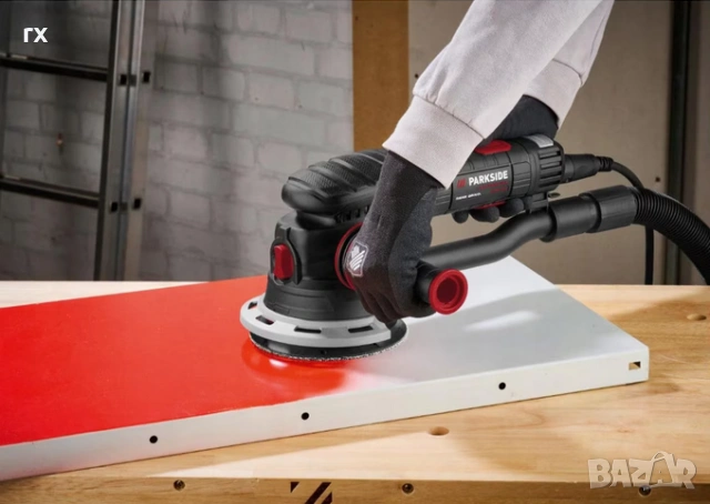  Шлайфмашина ParkSide PPEXS 750 B2, 750 W, 150 мм, комплект аксесоари, 5 м подвижен кабел, куфар, снимка 2 - Други инструменти - 53222444