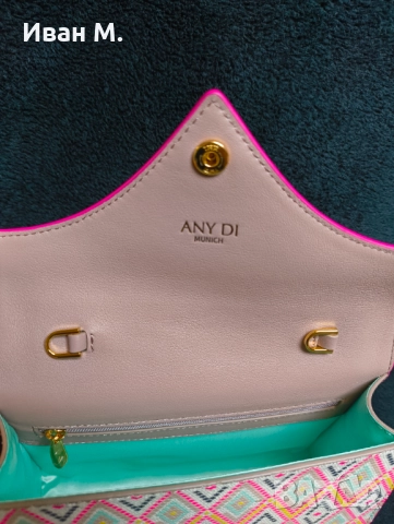 Дамска чанта Any Di Diamond Face , снимка 5 - Чанти - 52813421