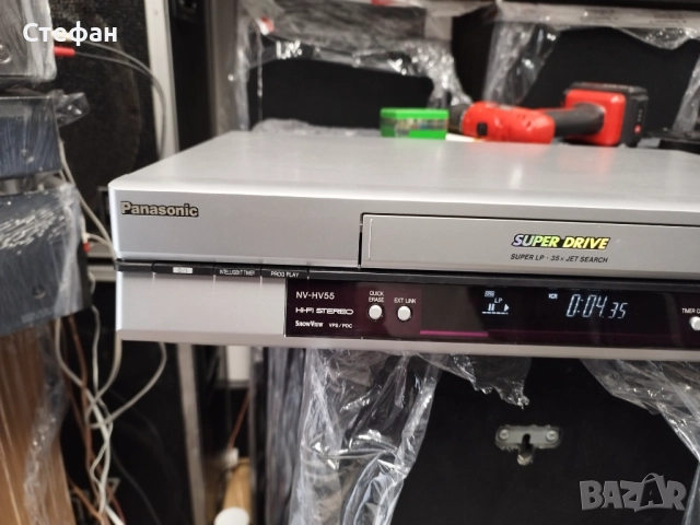 Panasonic NV-HV55EG-S HiFi видеорекордер сребрист, снимка 6 - Други - 52872483