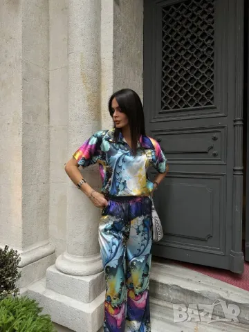 дамски комплекти със сатен , снимка 4 - Комплекти - 50343035