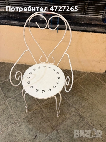 Метални столове 4бр