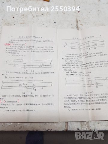 Китайска логаритмична линия, снимка 3 - Антикварни и старинни предмети - 41548758