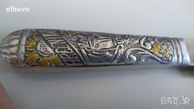 Стар Аржентински нож, снимка 2 - Антикварни и старинни предмети - 39749554