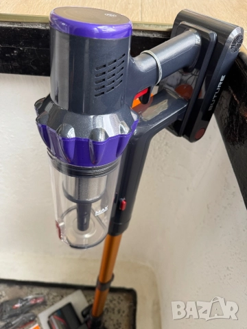 Вертикална Безжична Прахосмукачка BUTURE VC80 55000Pa LED 60Мин Работа!, снимка 2 - Прахосмукачки - 52804262