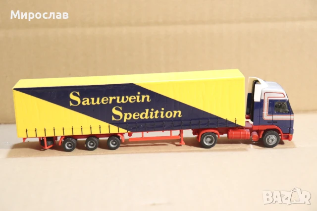 ALBEDO 1/87 H0 VOLVO ВЛЕКАЧ КАМИОН ТИР КОЛИЧКА МОДЕЛ, снимка 6 - Колекции - 50488678