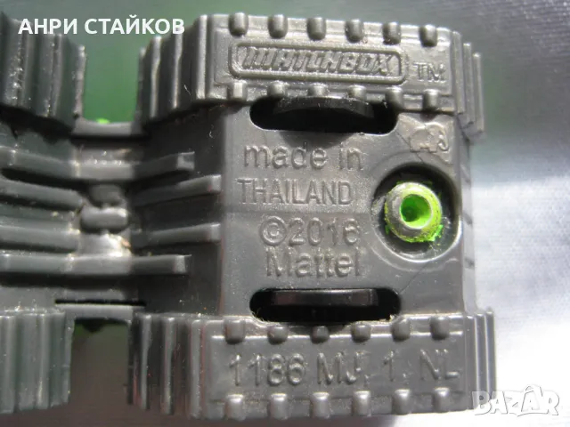 Matchbox 2016 Green Hailcat Arctic Rescue Произведено в Тайланд DVK15 MB1048, снимка 8 - Коли, камиони, мотори, писти - 49517692
