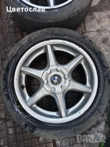 Лети джанти с гуми за БМВ е46 , снимка 2 - Гуми и джанти - 50380189