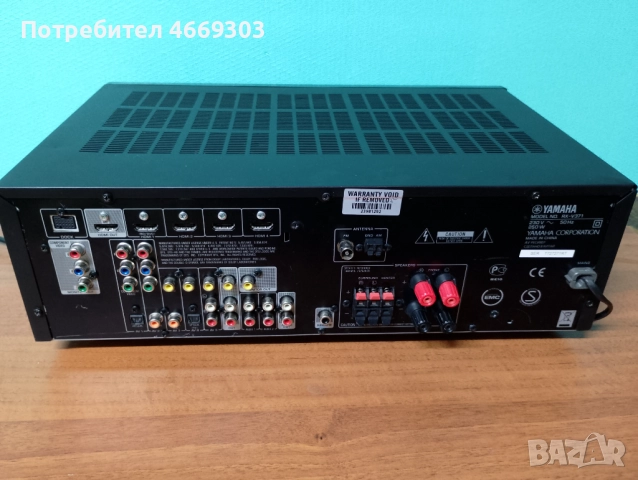 Yamaha RX-V371, снимка 5 - Ресийвъри, усилватели, смесителни пултове - 52665276