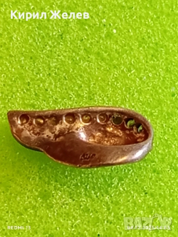 Изящна ажурна сребърна висулка ръчна изработка 52359, снимка 6 - Колиета, медальони, синджири - 52651156