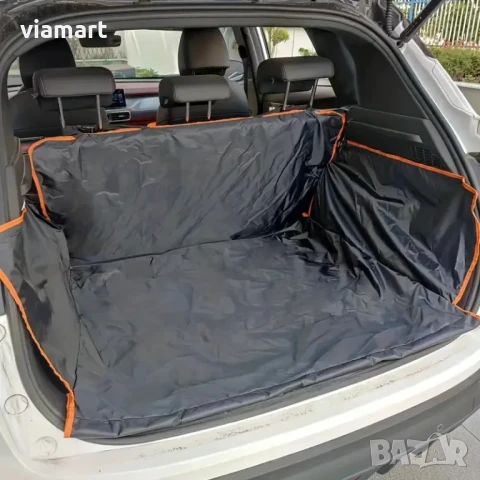 Постелка за багажник XL5 - водоустойчива защита за SUV и комби, подходяща за кучета, снимка 4 - Аксесоари и консумативи - 50526626