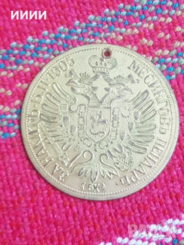 Месингов пендар за накит 8, снимка 2 - Антикварни и старинни предмети - 53342131