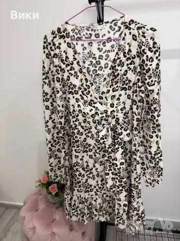 Рокля в размер S, би станала и за М, снимка 8 - Рокли - 48587260