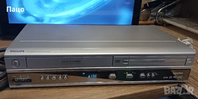 Philips DVP620VR DVD Player VCR Recorder Combo VHS/ /ПРОМО/, снимка 10 - Плейъри, домашно кино, прожектори - 47735437