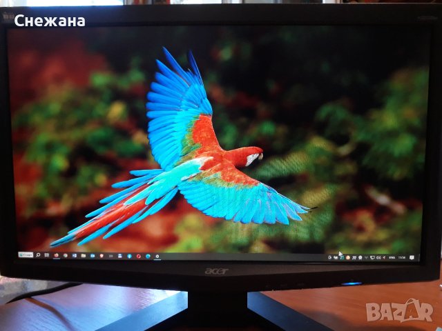 монитор 20" за филми и работа запазен