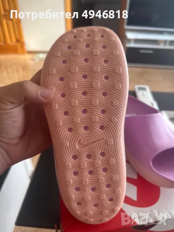 Женски розови чехли Nike , снимка 3 - Чехли - 56037638