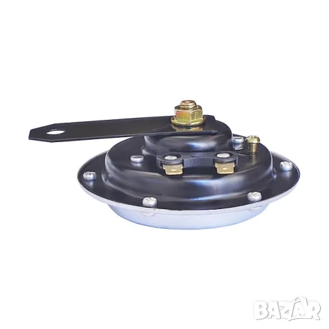 Единичен метален клаксон 12V 99 mm, снимка 4 - Аксесоари и консумативи - 55865437