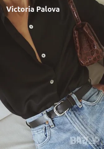 Модерен дамски колан FAVOURITE  естествена кожа, снимка 17 - Колани - 49732595