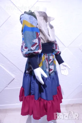 Детски костюм за ромски танци, снимка 9 - Детски рокли и поли - 49060826