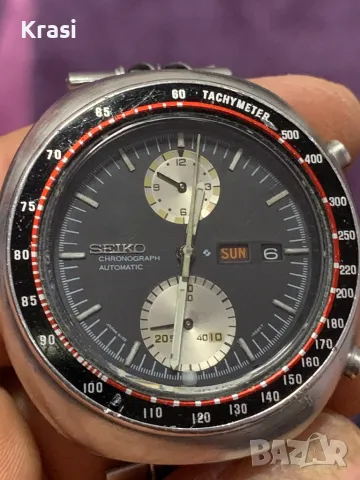 Автоматичен Хронограф Seiko 1973, снимка 3 - Мъжки - 49427785