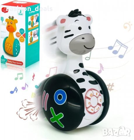 Нова Интерактивна бебешка играчка за ранно обучение светлини и песни
