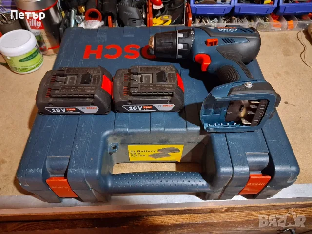 Винтоверт Bosch Gsr 18-2-li plus, снимка 6 - Винтоверти - 55883453