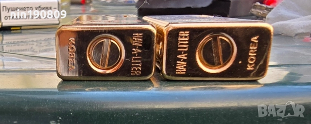 Бензинови запалки HAW-A-LITE (Корея) , снимка 3 - Запалки - 51444365