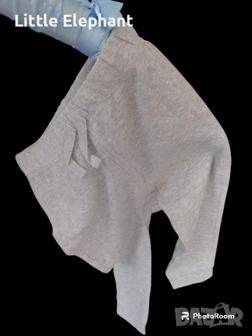 Джогерче за 12-18 мес момченце сиво с връзки,plein,Англия/ново