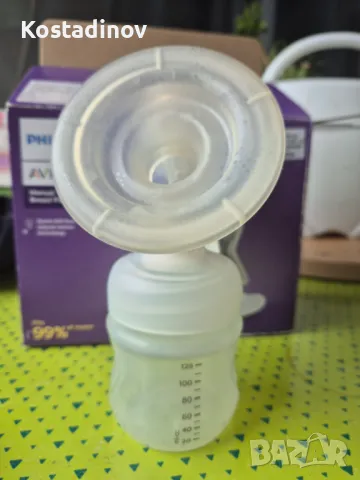 AVENT SCF430/10 Ръчна помпа за кърма NATURAL