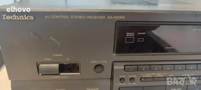 Ресивър Technics SA-GX350, снимка 2 - Ресийвъри, усилватели, смесителни пултове - 55914172
