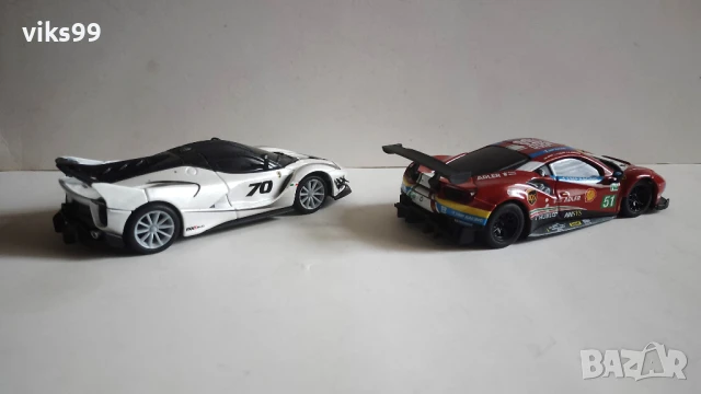 Bburago Shell Racing Ferrari Bluetooth - Мащаб 1:41, снимка 4 - Колекции - 50504534
