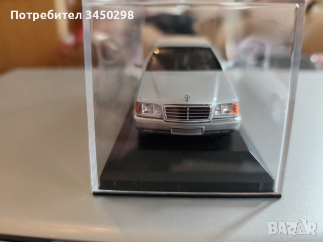 Метална количка Мерцедес s класа, снимка 6 - Колекции - 53721338