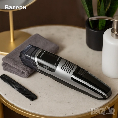 Акумулаторен тример за брада Taurus Spiro, снимка 2 - Тримери - 53205312