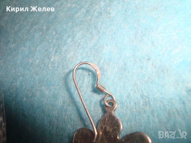 СТАРА СРЕБЪРНА АРТ ОБЕЦА КОВАНО ОКСИДИРАНО СРЕБРО МАЙСТОРСКА РАБОТА 25899, снимка 6 - Антикварни и старинни предмети - 35736323