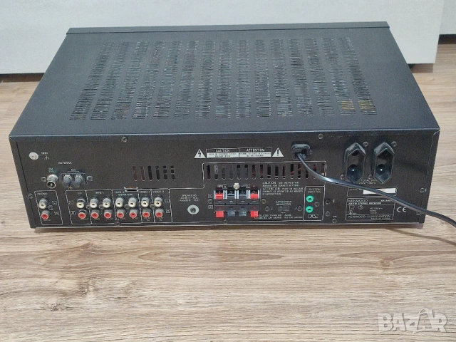 KENWOOD стерео ресивър с дистанционно*. Транзисторен усилвател с радио тунер, снимка 8 - Ресийвъри, усилватели, смесителни пултове - 53342193