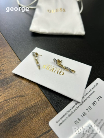 Дамски обеци Guess - нови, снимка 3 - Обеци - 53592244