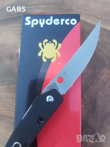 Сгъваем нож Spyderco ikuchi, снимка 6 - Ножове - 49568280