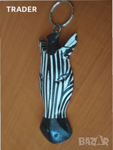 сувенир ключодържател зебра от Африка, снимка 2 - Арт сувенири - 34264470