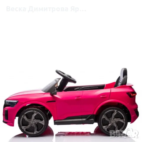 Детска акумулаторна кола Audi RS Q8 12V - Дистанционно управление, музика, LED светлини и амортисьор, снимка 4 - Коли, камиони, мотори, писти - 55996844
